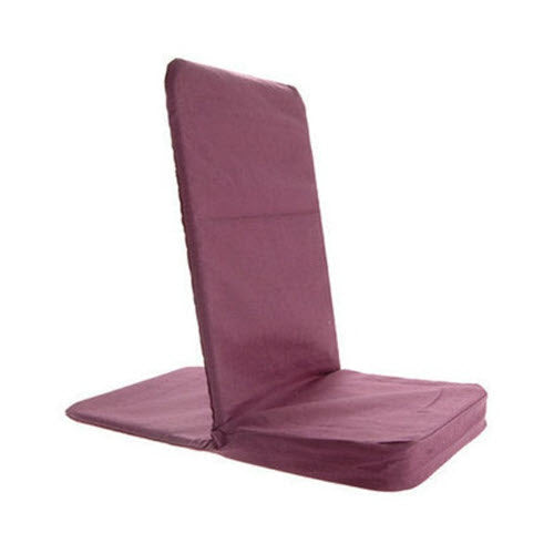 Medistations Folding Meditation floor Chair with Back rest
