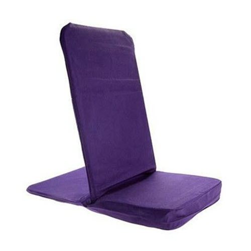 Medistations Folding Meditation floor Chair with Back rest