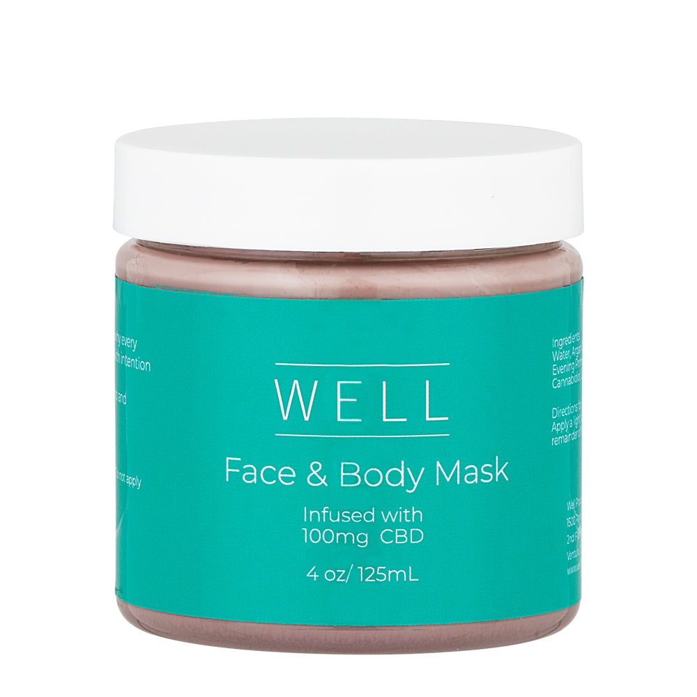 Medistations CBD Face & Body Mask - 100mg - 4oz