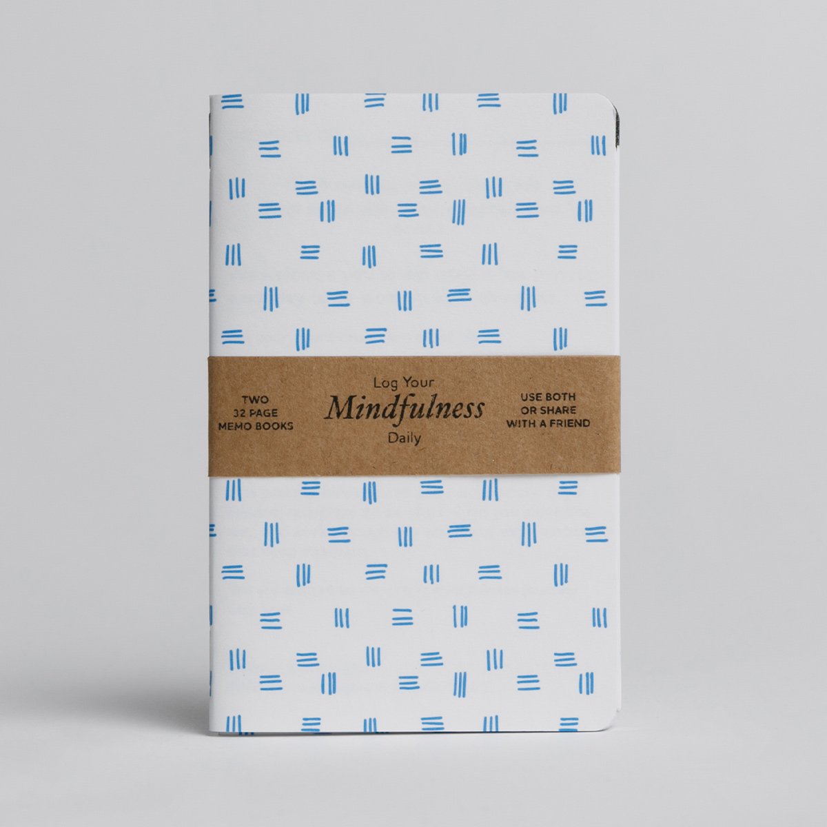 Medistations The Mindfulness Logbook - Two 32-page custom books